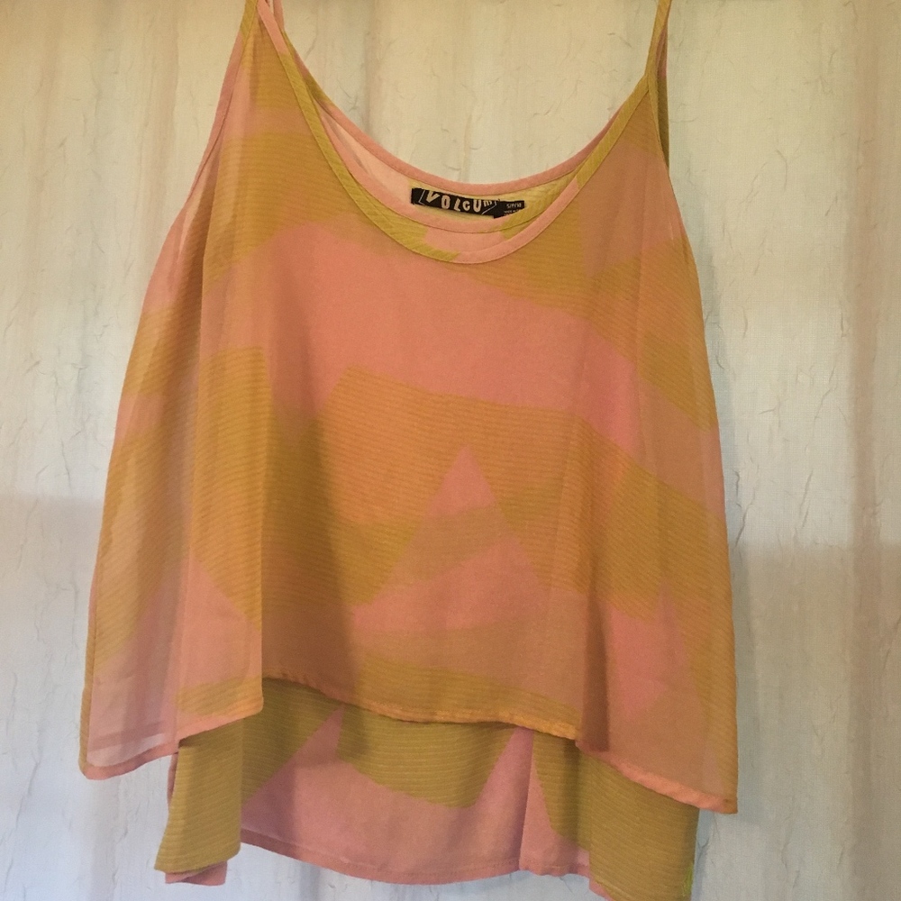 Vintage Volcom Two-layer Camisole